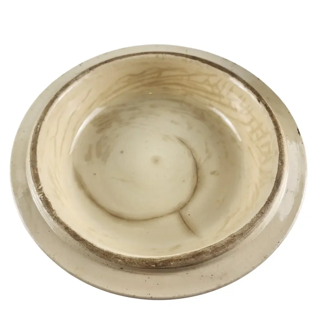 VTG Watt Oven-Ware Pottery Apple Pattern Covered Casserole Dish/ Bowl Lidded #73
